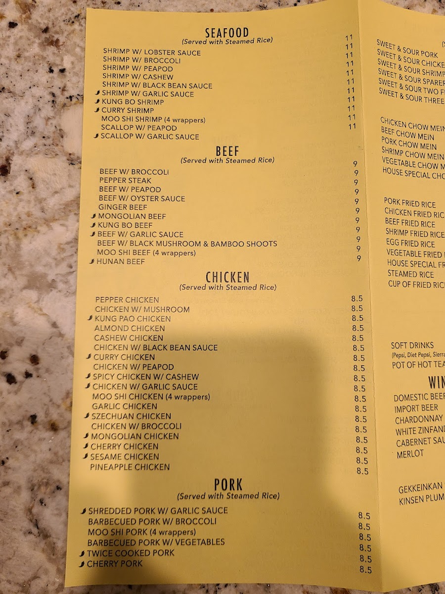 Menu China Chef-3