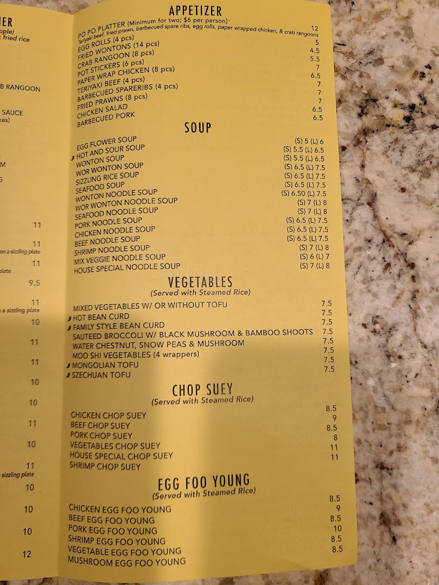 Menu China Chef-4